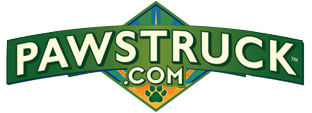 PawStruck pet food logo